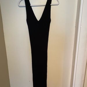 James Perse Knit Dress - Black